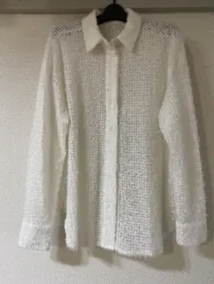 SeaRoomlynn Cotton Washヘムレースシャツ パウダーブルー - メルカリ