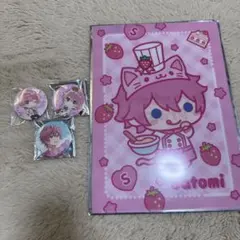 すとぷり　さとみ　グッズまとめ売り　缶バッチ