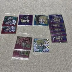 匿名配送　ジョジョ1部2部シールウエハース　7種12枚セット　にふぉるめーしょん