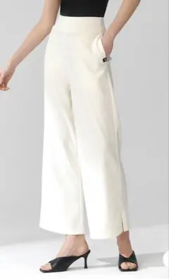 【出品12/7まで】xexymix スリット入り ワイドパンツ