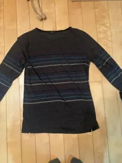 COMME CA ISM 長袖Tシャツ L ダークグレー