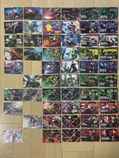 仮面ライダー スクラッチカードダス キャンペーンSR以下コンプ55枚セット