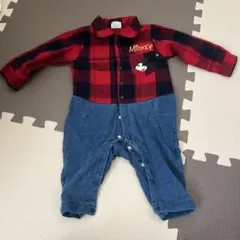 babydoll ミッキーマウス ロンパース 80