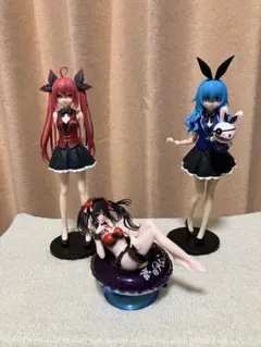 タイクレ限定　デートアライブ　Aqua Float Girls　フィギュア　２種 セクシーなビキニ水着を色替え！『デアラ』時崎狂三の「Aqua Float