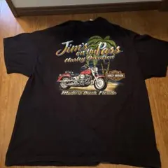 Harley Davidson Jim's on the Pass Tシャツ