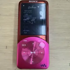 SONY ウォークマン NW-S754 本体 ピンク99