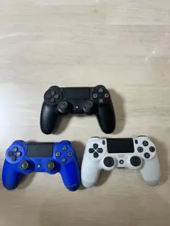 【ジャンク品】PS4 ワイヤレスコントローラー 3個セット
