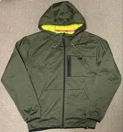 ニューバランスゴルフ　裏フリース スクエアキルト フルジップフーディー