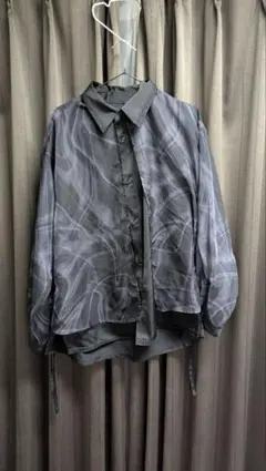 HARE　レイヤードレース襟シャツ