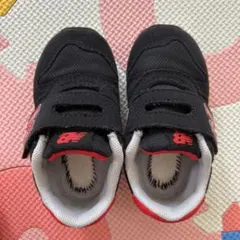 new balance ベビーシューズ 373 ブラック 13cm