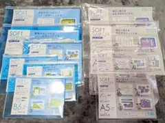 KOKUYO ソフトクリヤーケース×10個セット B6 A6 A4 まとめ売り