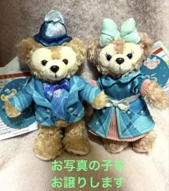 東京ディズニーシー25周年 ダッフィー＆シェリーメイ ぬいぐるみバッジ