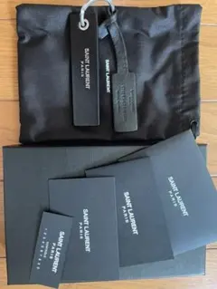 箱付き、傷なし サンローランレザーキーリング
