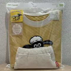 【新品】ユニクロ　キルトパジャマ　ショーン　100