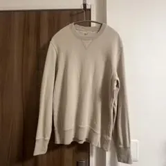UNIQLO ユニセックス　ベージュ　スウェット　Mサイズ　ユニクロ