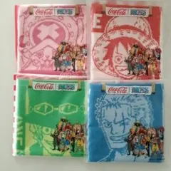 非売品 新品 未使用 ONE PIECE タオル 4枚 セット