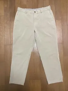 ユニクロ　スマートアンクルパンツ2WAYストレッチ　コットン　Lのサムネイル