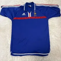 【アディダス】 ユーロ84フランス代表復刻ユニ　10番　ほぼ未使用 アディダス】adidas ユーロ84フランス代表復刻ユニ 10番 ほぼ未使用