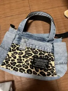 メグ☆様専用 [デニムリメイク] サイドポケット付きショルダーバッグ