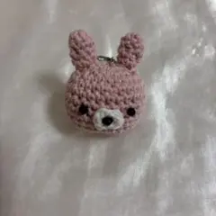 あみぐるみキーホルダー　うさぎ