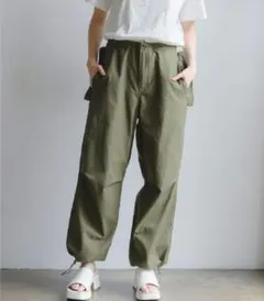 新品◇ツイルミリタリーパンツ レトロガール　カーゴパンツ