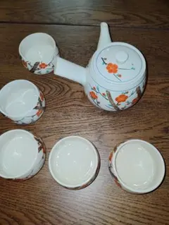 未使用級 香蘭社 菊花文 茶器 酒器 食器 大量まとめカップ5客 22点お