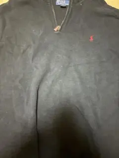 Polo by Ralph Lauren ブラック ハーフジップトレーナー