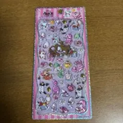 正規品★プチドロップステッカー　不思議の国のアリス　チェシャ猫　②