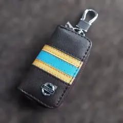 VOLVO ストライプデザイン キーケース
