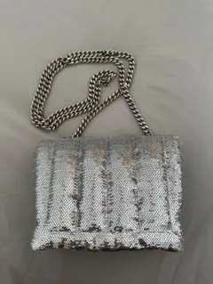 ZARA ミニショルダーバッグ　スパンコール
