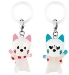 2点セット おじゃる丸 めじるしアクセサリー オコリン坊　ニコリン坊