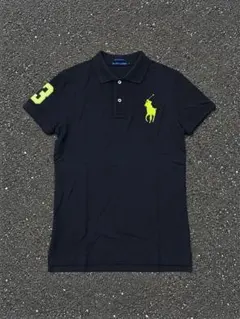 ★Ralph Lauren ビッグポニー ネイビー×イエロー Lサイズのサムネイル