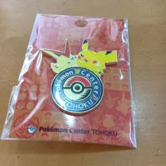 ポケモンセンター トウホク 限定 ロゴピンズ ピカチュウ ビクティニ　ピンズ