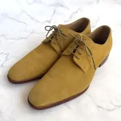 MEERMIN×ONLY コラボ スエード 外羽根シューズ 8 マスタードのサムネイル