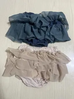 kufuu フリル付きパンツ ヘアバンドとレッグカバー付き