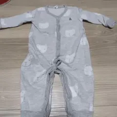 GAP グレー ロンパース 6-12ヶ月