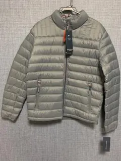 トミーヒルフィガー　レディース　ダウンジャケット　グレー