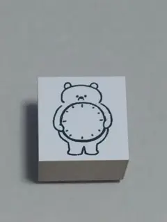 新品未使用　sachihanko クマ時計