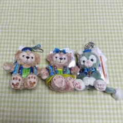 ダッフィー ぬいぐるみストラップ 15thセット