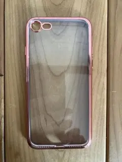 iPhoneSE 第2・3世代用　スマホケース ローズゴールド