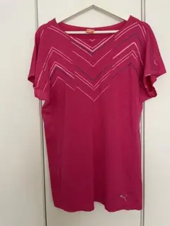 美品✨PUMA ピンク Tシャツ Sサイズ
