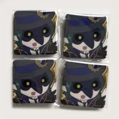 ツイステ アニメーション スクエア 缶バッジ 学園長 クロウリー 4点