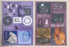 ReoNa ステッカー 21枚 全国ツアー「ReoNa ONE-MAN Concert Tour 2020 