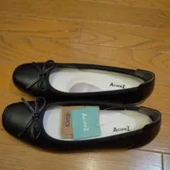 アシックス商事 AcureZ アキュアーズ　パンプス　ブラック