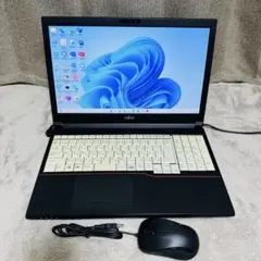 S461 富士通ノートパソコンi5メモリ8G高速SSD256 Win11オフィス