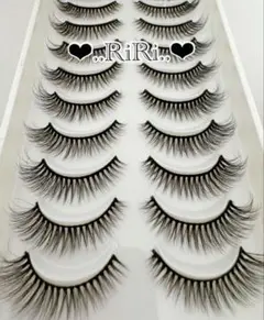 マツエク風❣️ふわふわ3d mink つけまつげ　柔らかミンク　4ペア マツエク風❣️ふわふわ3d mink つけまつげ 柔らかミンク 4ペア