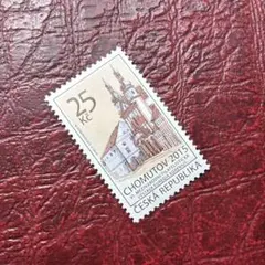 76846セール現品限　外国切手　チェコ発行建築物1種揃凹版