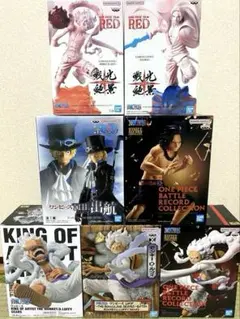 ワンピース フィギュア まとめ売り ルフィ エース サボ ギア5 新品