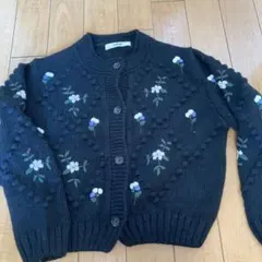 FURFUR 花柄刺繍 カーディガンのサムネイル