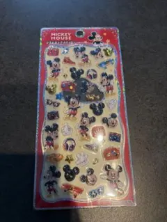 ミッキーマウス プチドロップステッカー